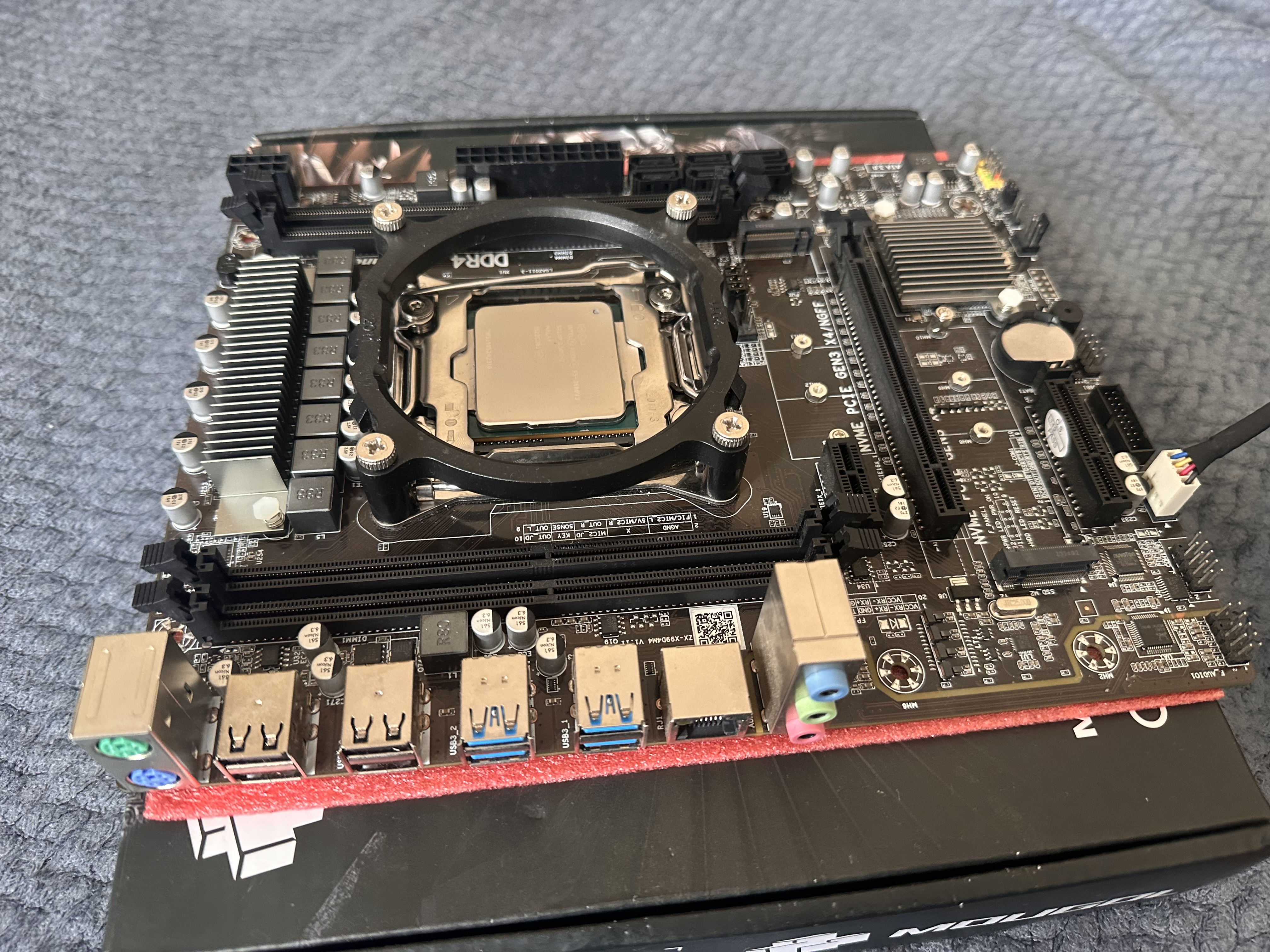 Материнська плата x99 + процесор Xeon e5-2680v3 фото 3